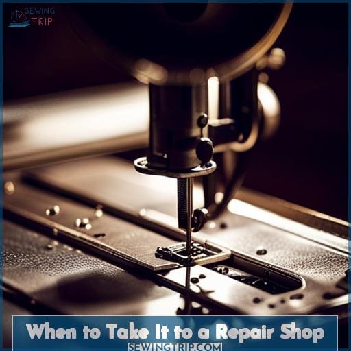 When to Take It to a Repair Shop When to Take It to a Repair Shop