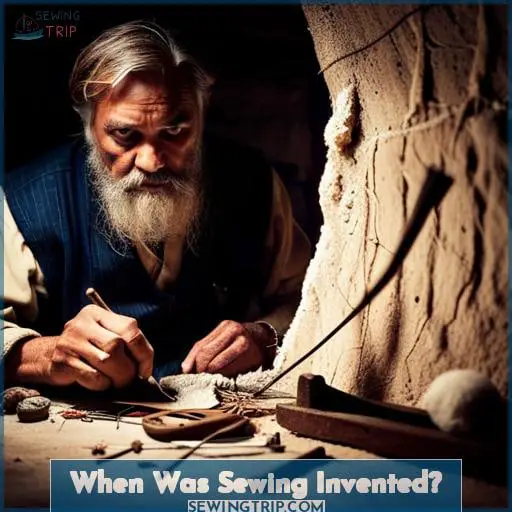 When Was Sewing Invented