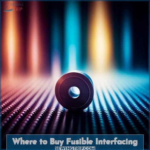 Where to Buy Fusible Interfacing