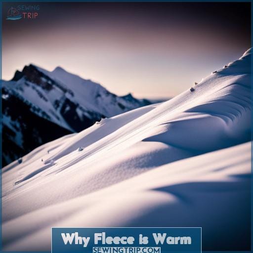 Why Fleece is Warm Why Fleece is Warm