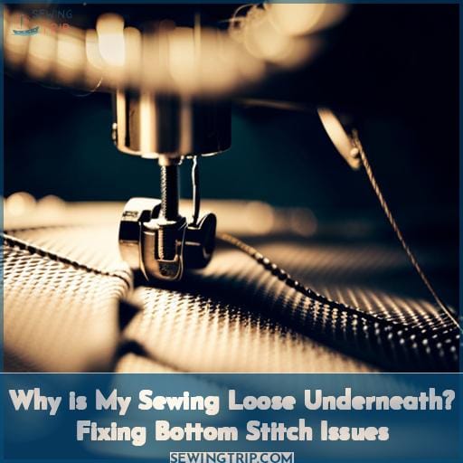 Why is My Sewing Loose Underneath? Fixing Bottom Stitch Issues