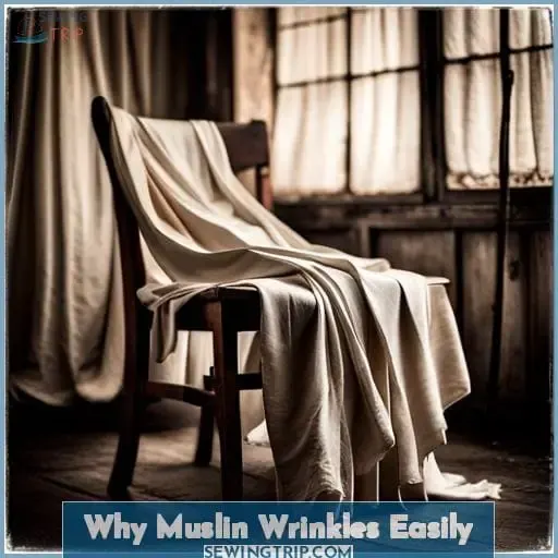 Why Muslin Wrinkles Easily
