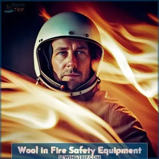 Wool in Fire Safety Equipment