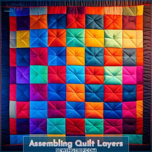 Assembling Quilt Layers