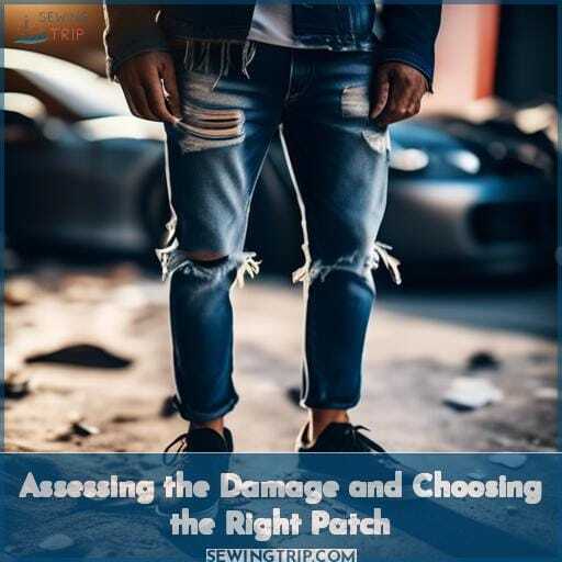 Assessing the Damage and Choosing the Right Patch Assessing the Damage and Choosing the Right Patch