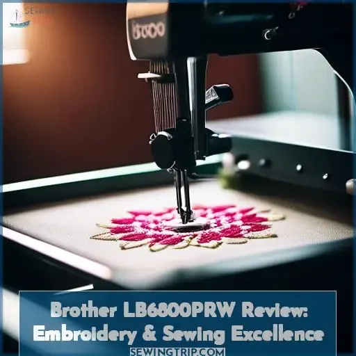 brother lb6800prw review embroidery