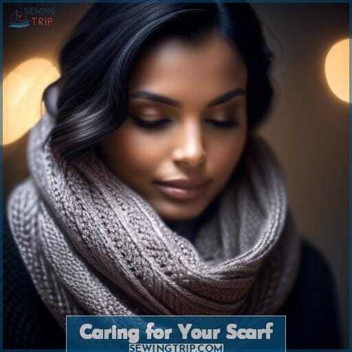 Caring for Your Scarf Caring for Your Scarf