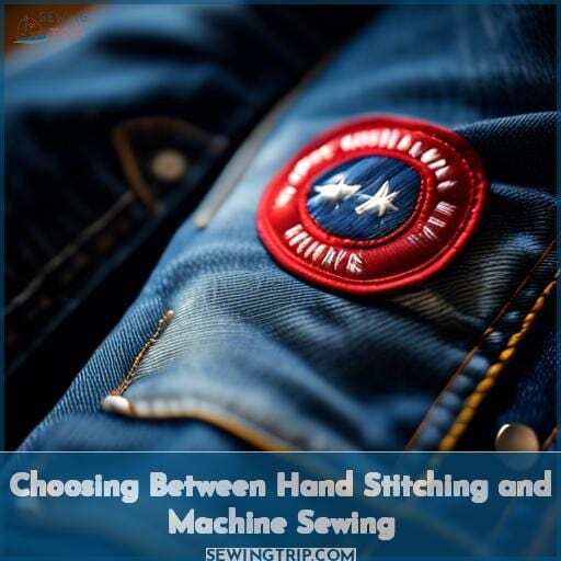 Choosing Between Hand Stitching and Machine Sewing Choosing Between Hand Stitching and Machine Sewing