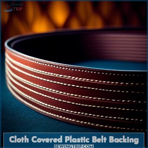 Cloth Covered Plastic Belt Backing