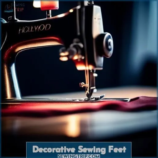 Decorative Sewing Feet