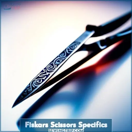 Fiskars Scissors Specifics