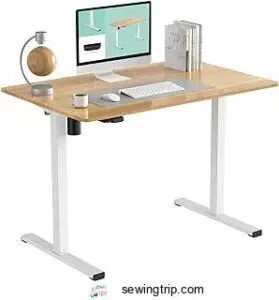 How to Set Up a Sewing Station: Space, Setup & Storage Tips 5 FLEXISPOT Standing Desk, Whole-Piece Desktop B0B74T3NMF