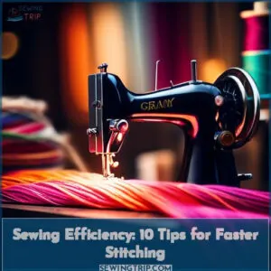 how to speed up sewing
