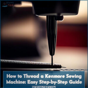 how to thread a kenmore sewing machine