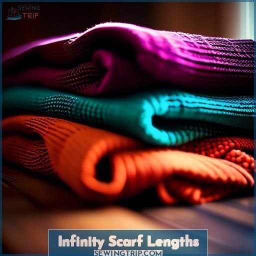 Infinity Scarf Lengths Infinity Scarf Lengths