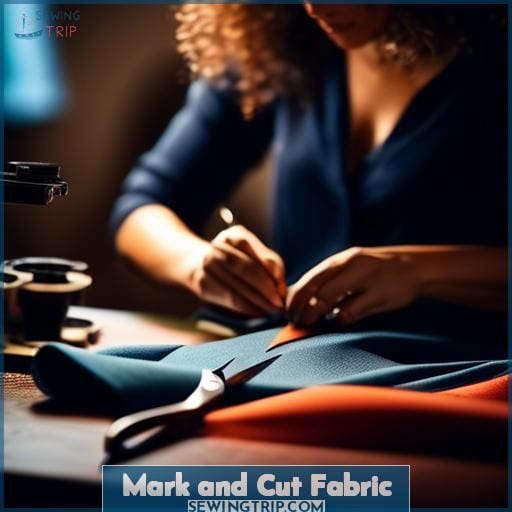 Mark and Cut Fabric