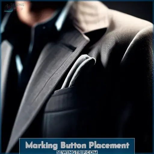 Marking Button Placement