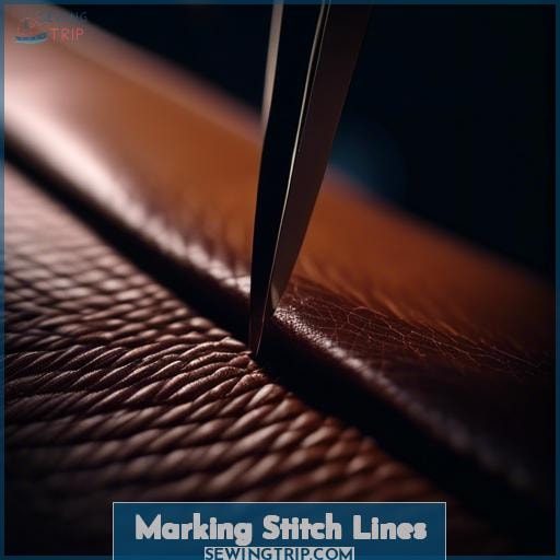 Marking Stitch Lines