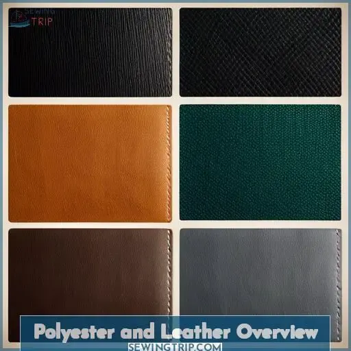 Polyester and Leather Overview