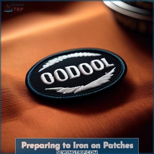 Preparing to Iron on Patches Preparing to Iron on Patches