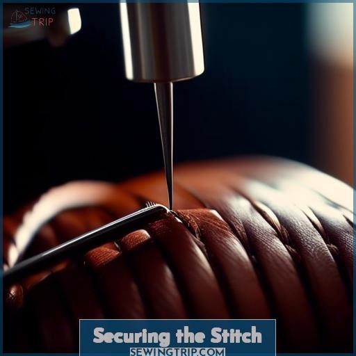 Securing the Stitch