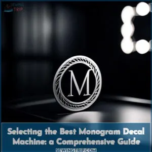 selecting the best monogram decal machine