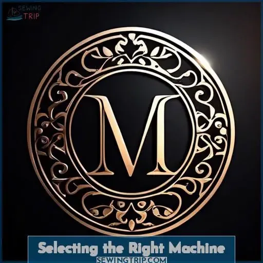 Selecting the Right Machine