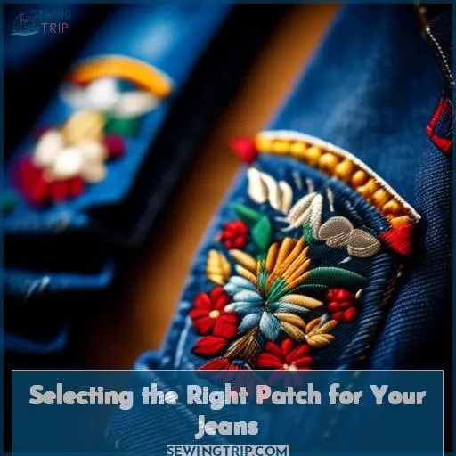 Selecting the Right Patch for Your Jeans