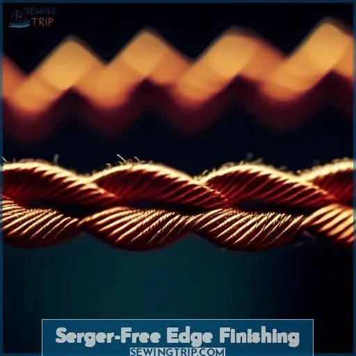 Serger-Free Edge Finishing