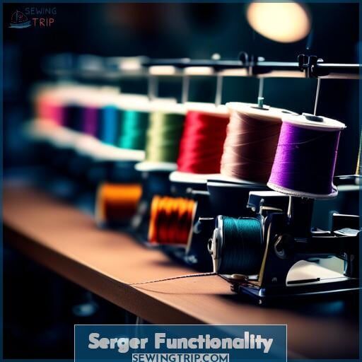 Serger Functionality Serger Functionality