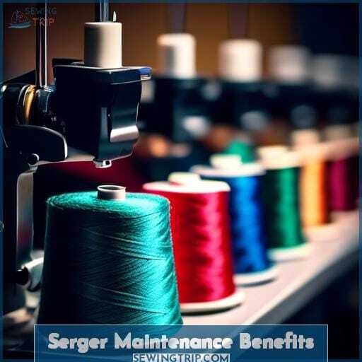 Serger Maintenance Benefits Serger Maintenance Benefits
