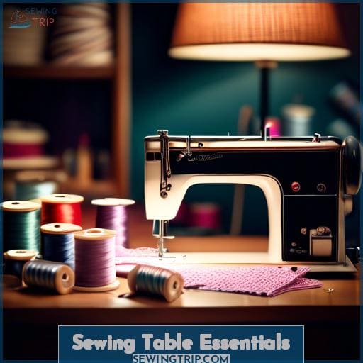 Sewing Table Essentials
