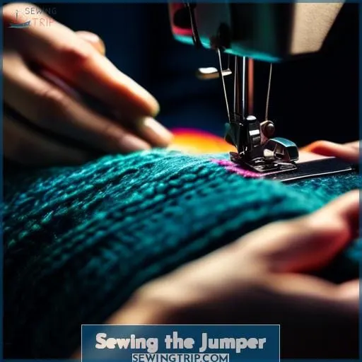 Sewing the Jumper