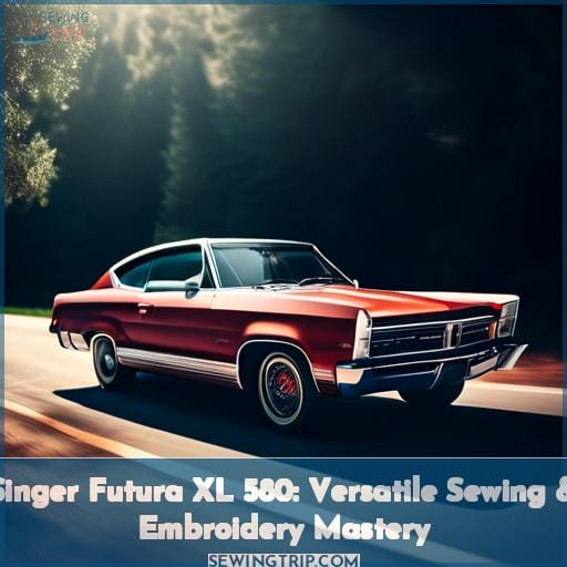 Singer Futura XL 580 Versatile Sewing & Embroidery Mastery
