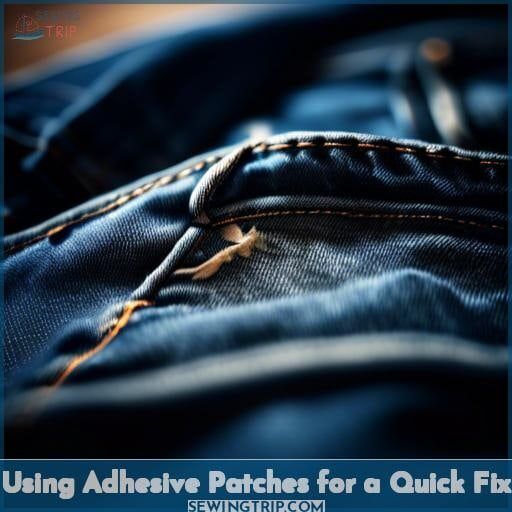 Using Adhesive Patches for a Quick Fix Using Adhesive Patches for a Quick Fix