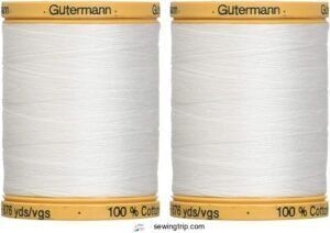 10 Best Thread Colors for Fabric: Match, Blend & Sew Right 3 2-Pack - Gutermann Natural Cotton B07G4N3HCZ