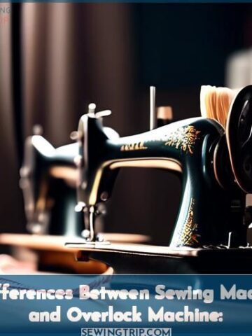 7 differences between sewing machine and overlock machine