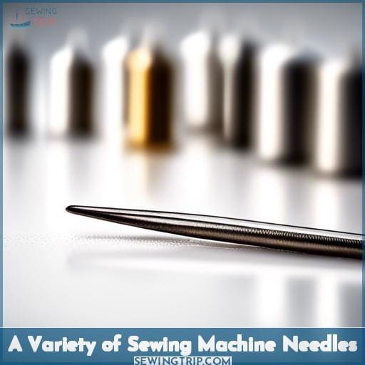 A Variety of Sewing Machine Needles A Variety of Sewing Machine Needles