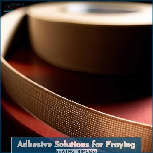 Adhesive Solutions for Fraying