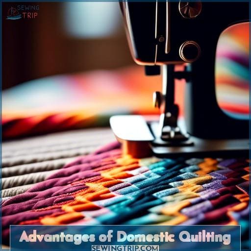 Advantages of Domestic Quilting Advantages of Domestic Quilting