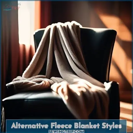 Alternative Fleece Blanket Styles