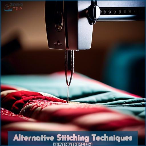 Alternative Stitching Techniques Alternative Stitching Techniques