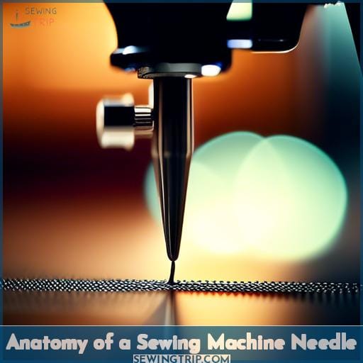 Anatomy of a Sewing Machine Needle Anatomy of a Sewing Machine Needle