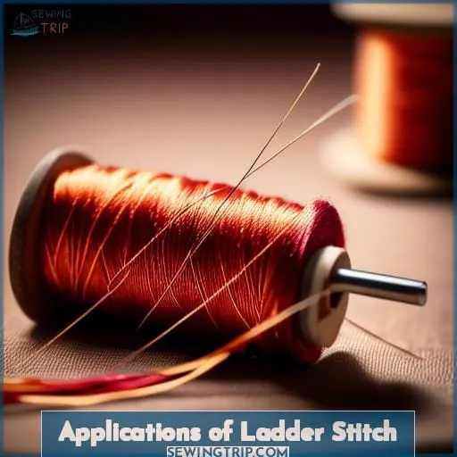 Applications of Ladder Stitch