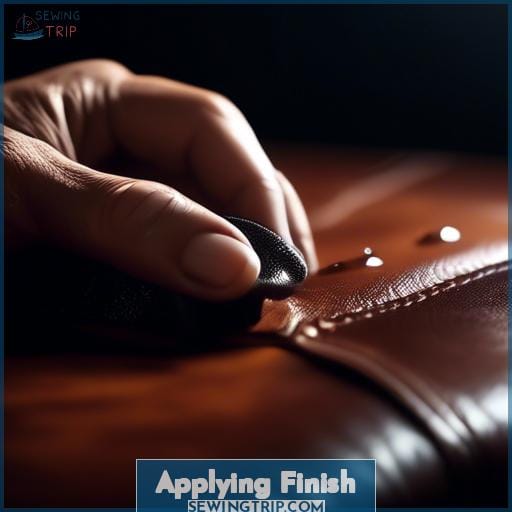 Applying Finish Applying Finish