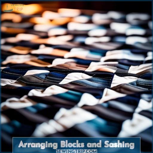 Arranging Blocks and Sashing
