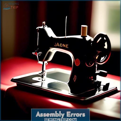 Assembly Errors Assembly Errors