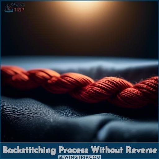 Backstitching Process Without Reverse Backstitching Process Without Reverse
