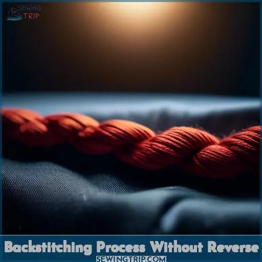 Backstitching Process Without Reverse
