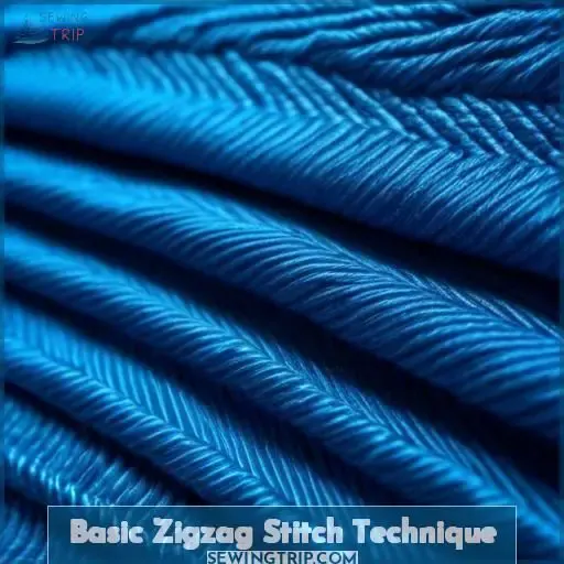 Basic Zigzag Stitch Technique